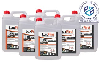 Lux Fire™ 30 litrów –  ekologiczne biopaliwo do kominka (bioetanol do biokominka)