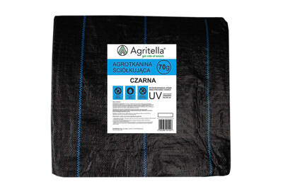 Agrotkanina czarna Agritella 1,1x20m 70g