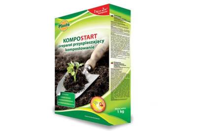 Kompostart - preparat przyspieszający kompostowanie Planta 1kg 