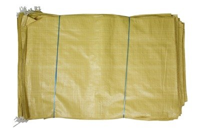 Worek polipropylenowy żółty 25kg, 50x85cm (10.000 szt.)  oferta hurtowa - importer worków